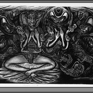 Etching and Acquatint, Size :  51 cm  x  102 cm