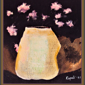 The flower vase painting, Size : 10 inches x 8 inches